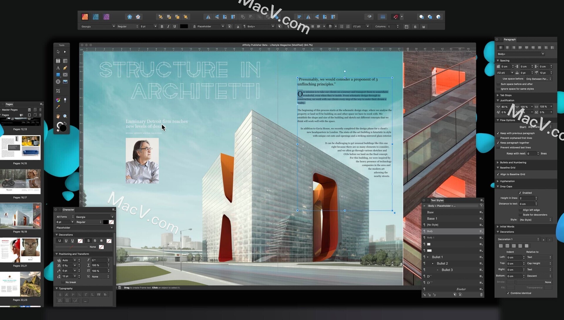 affinity publisher for mac(专业排版设计软件)v252直装版