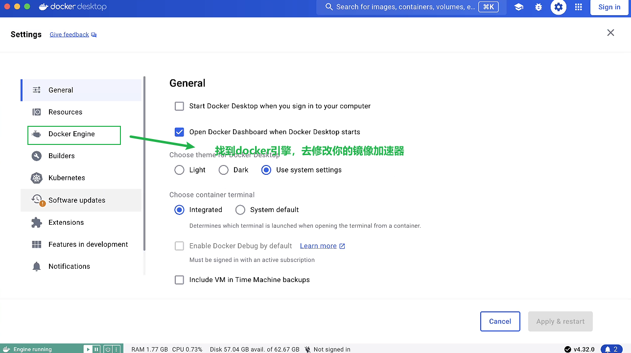 docker for mac 配置镜像加速器（以及解决Error response from daemon: Get “https ...