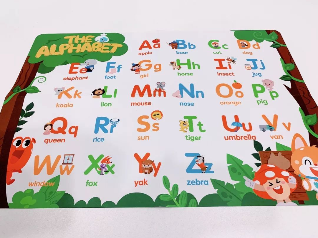 99能买什么80节北美外教ai课158张单词卡6张卡通贴纸1张字母表leo单肩