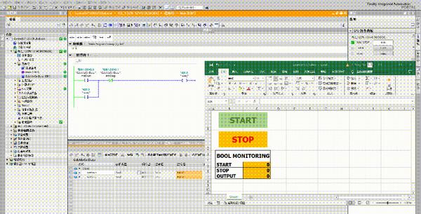 通过EXCEL控制PLC启停电机的一种方法