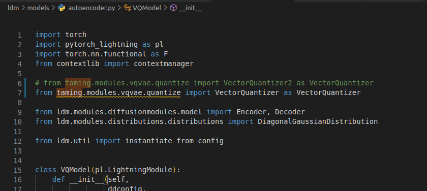 Bug解决：ModuleNotFoundError: No module named ‘taming‘