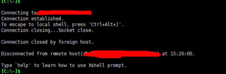 xshell登录出现总是说“Warning: The host key of is not registered”_