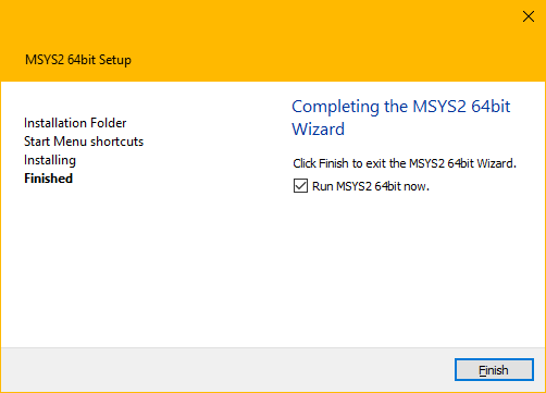 MSYS2 Windows软件分发和构建平台