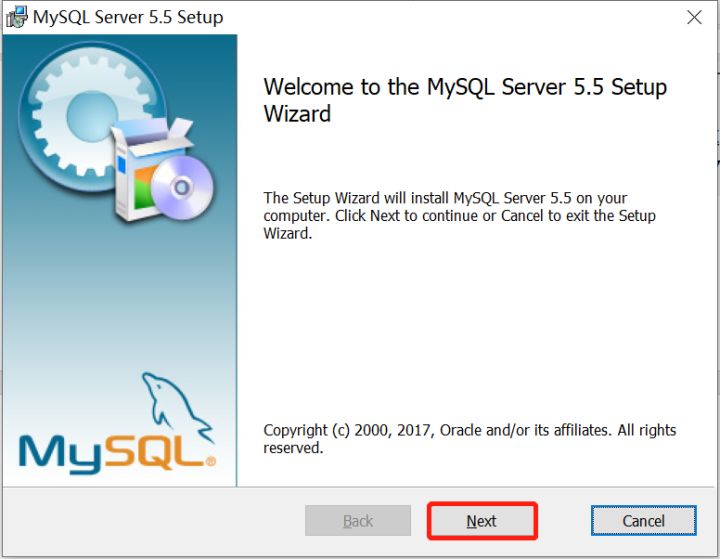 MySql5.5数据库安装