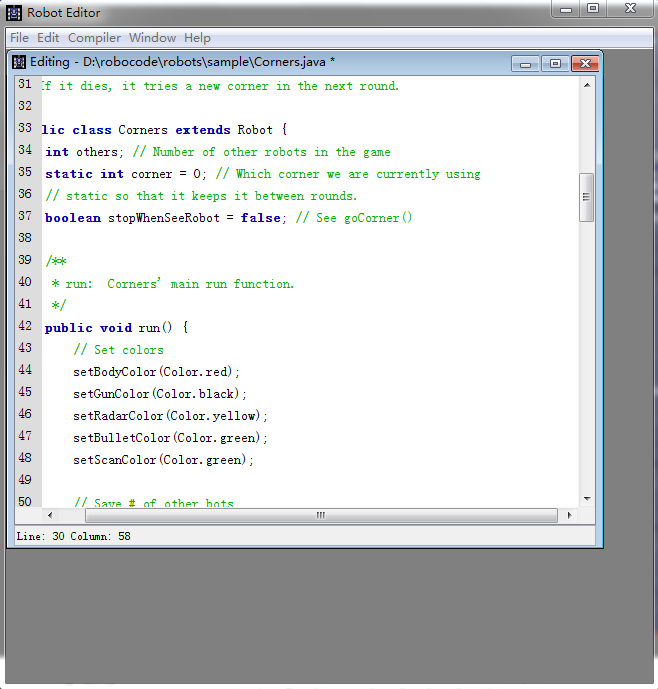robocode java_IBM Robocode Java学习利器（1）Robocode 入门