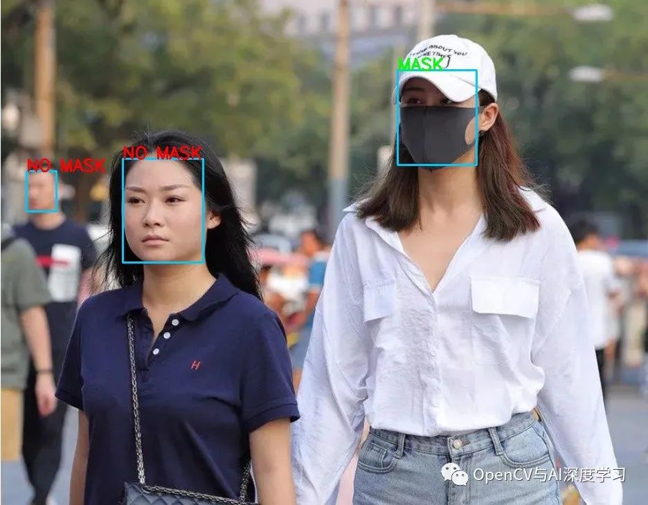 五分钟快速搭建一个实时人脸口罩检测系统(OpenCV+PaddleHub 含源码)