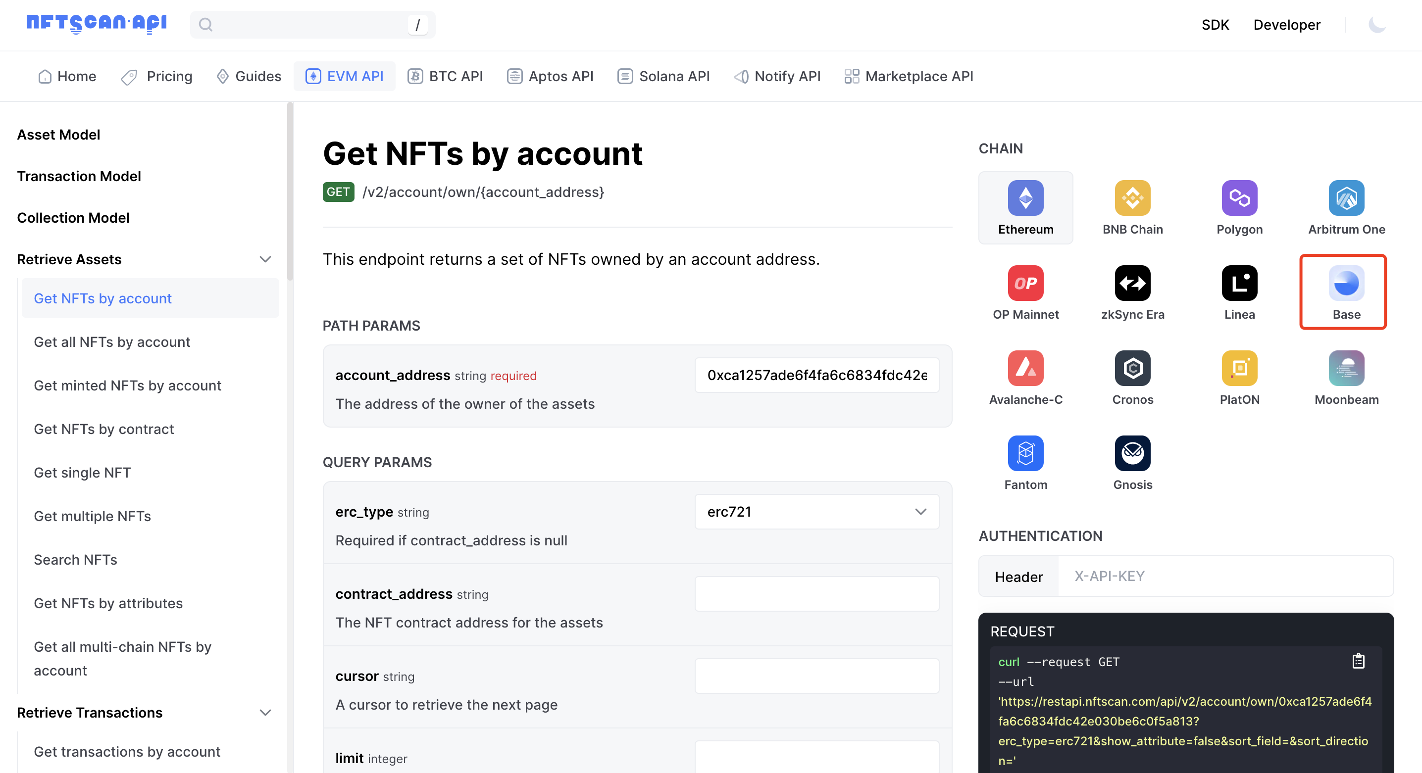 NFTScan 正式上线 Base NFTScan 浏览器和 NFT API 数据服务