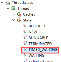 java Thread.State TIMED_WAITING 状态