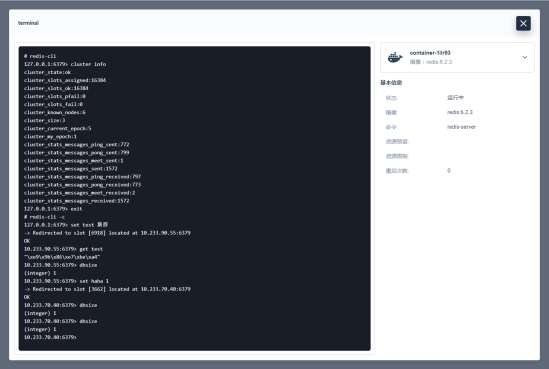 KK8S学习教程(二):在 PetaExpress KubeSphere容器平台部署高可用 Redis 集群_redis_35