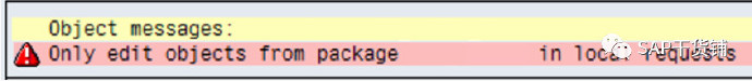 修改对象只能保存到本地请求：Onlyeditobjectsfrompackageinlocalrequests