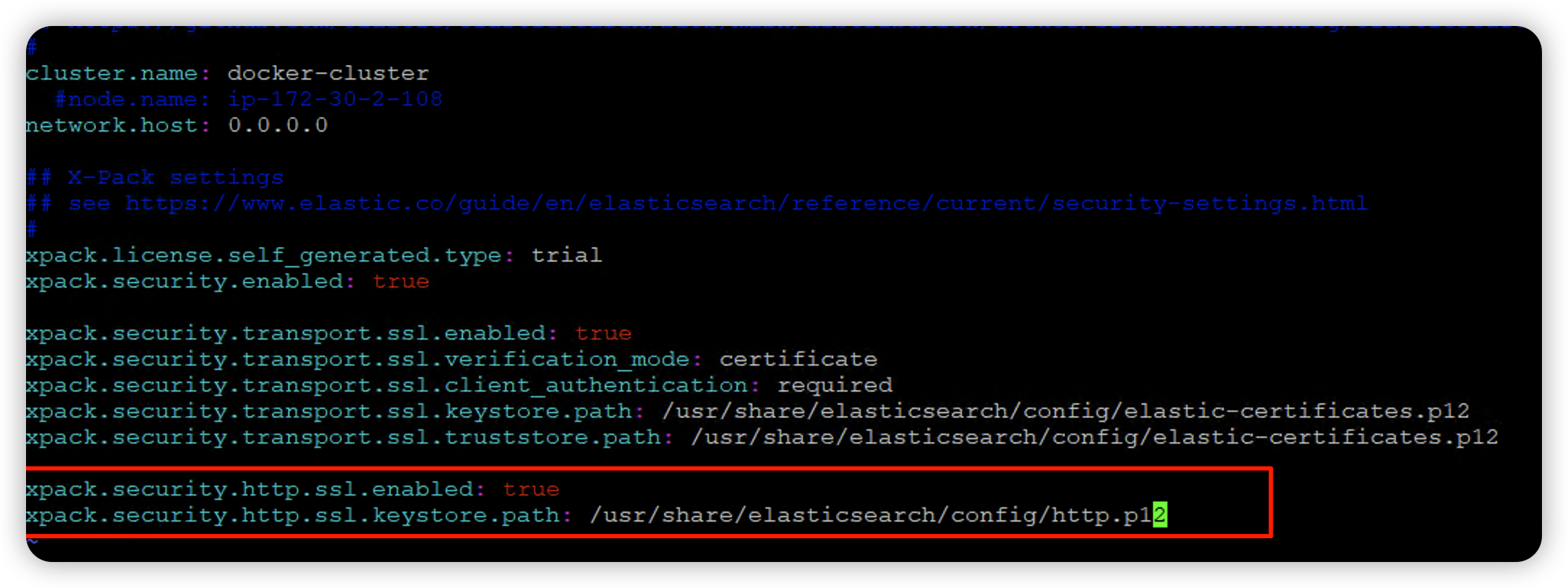 Docker Elastic Stack 启用https_docker_20