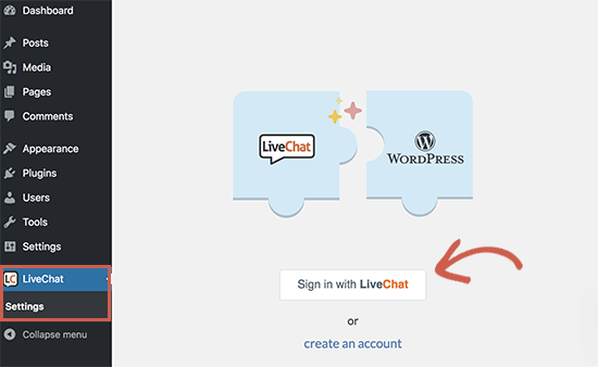 Connect LiveChat Connect LiveChat