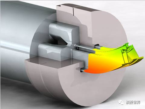 threejs加载模型挤压变形铝型材挤压模具模拟技术交流与应用