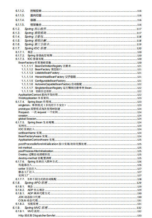 999 pages of Ali P7Java study notes are on the Internet, the full version is open for download