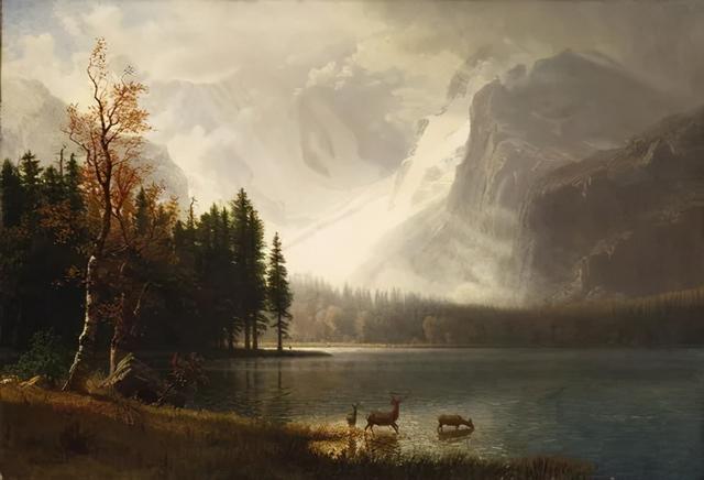代码画简单动物顶级油画大师用20幅画作告诉你画风景的人也可以画好