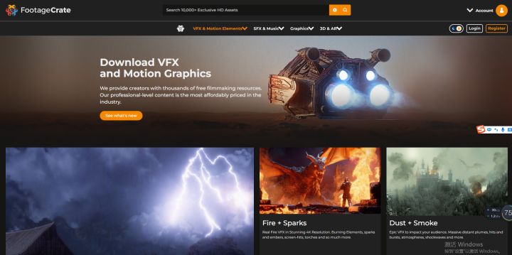 视频素材找不到?这4个网站,30万+素材免费下载