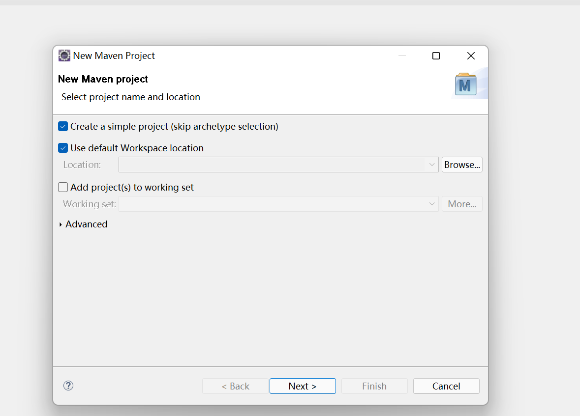 利用Eclipse搭建maven并创建maven项目_eclipse 创建maven项目CSDN博客
