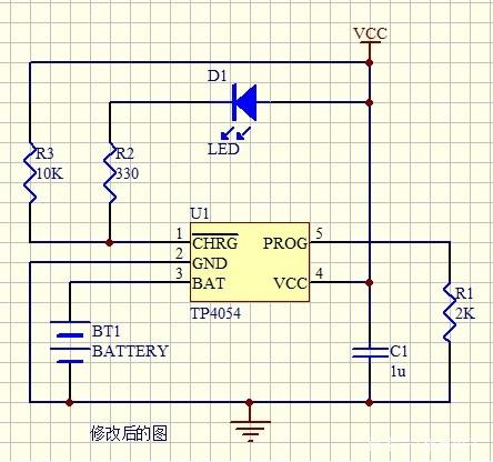 tp4054或lth7锂电充电芯片灯不灭解决处理方法和充电不转灯解决方式