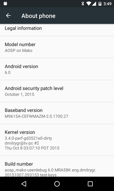 nexus4 android6.0,高手在民间：Nexus4能用上Android6.0了