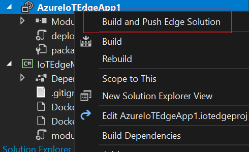 引入用于 Azure IoT Edge 的 Visual Studio 工具