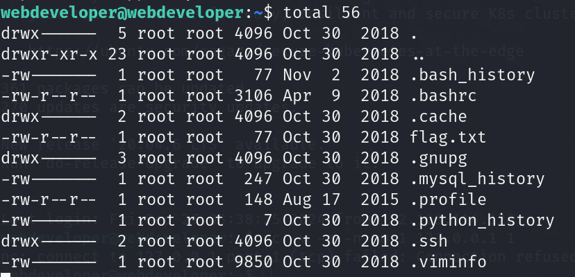 vulnhub-Web Developer 1靶机