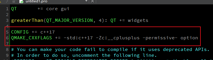 QT creator qt6.0 使用<span style='color:red;'>msvc</span><span style='color:red;'>2019</span> <span style='color:red;'>64</span>bit<span style='color:red;'>编译</span>报错