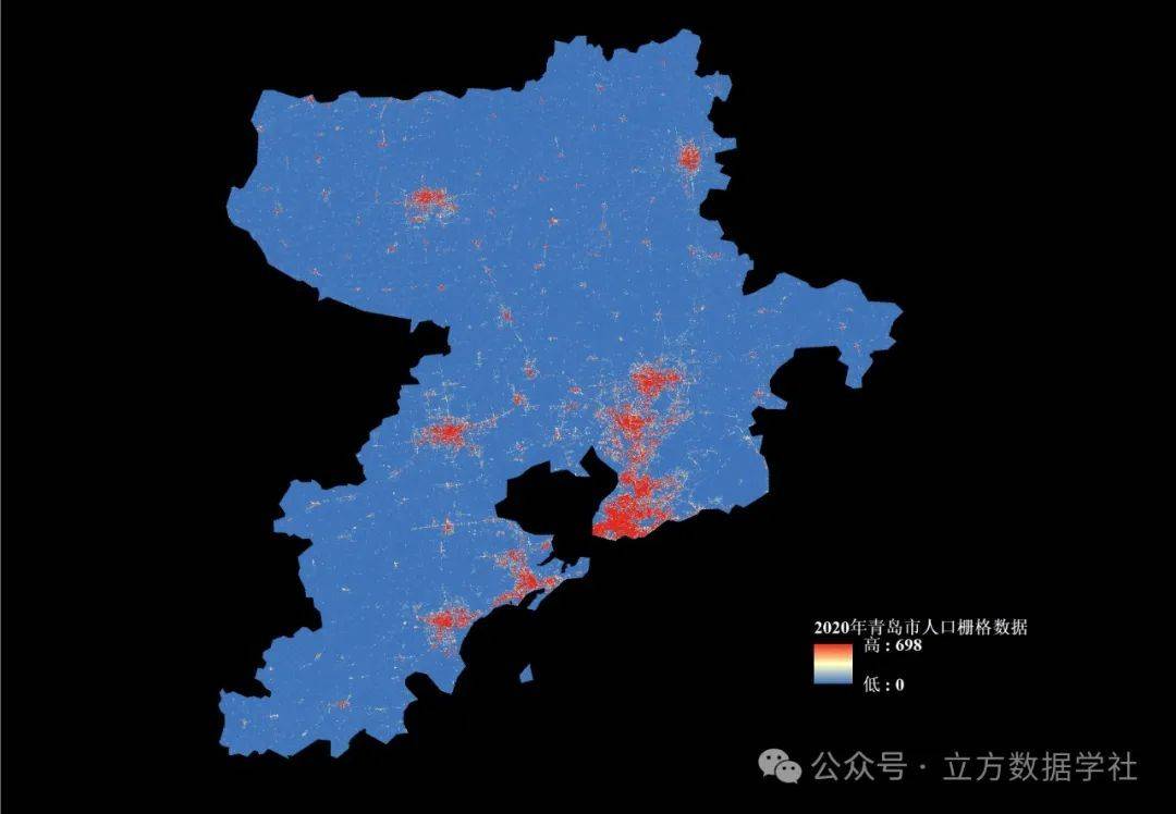 【数据分享】我国第七次人口普查的100m分辨率人口栅格数据（免费获取\tif格式\2020年）