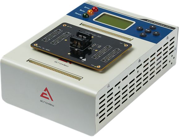昂科烧录器支持Infineon英飞凌的三相电机驱动器TLE9877QXA40