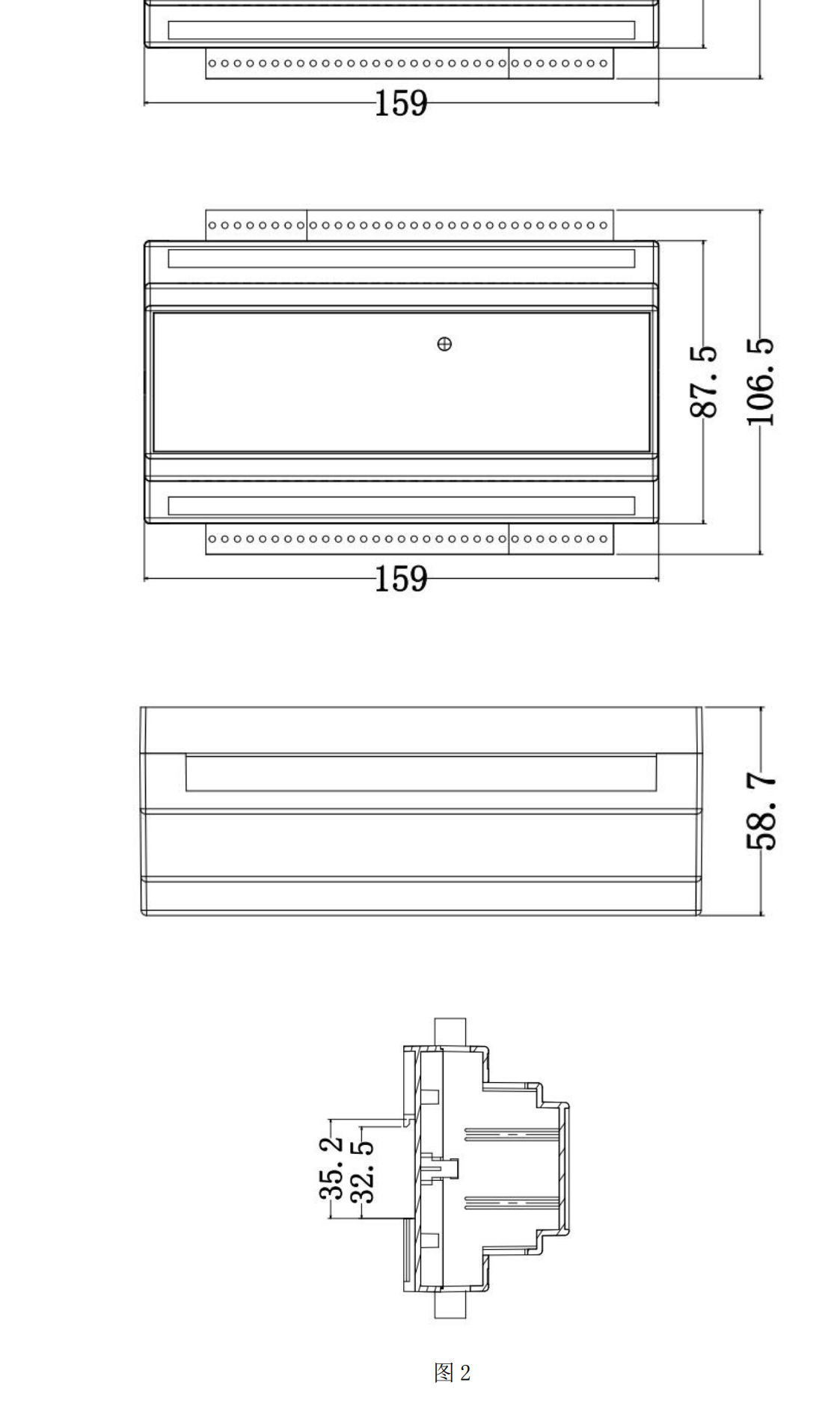 DAM-3151 模拟量输入模块 32路通道_32路AD_02