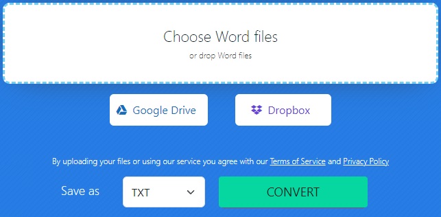 借助 Aspose.Words，将 Word DOC/DOCX 转换为 TXT