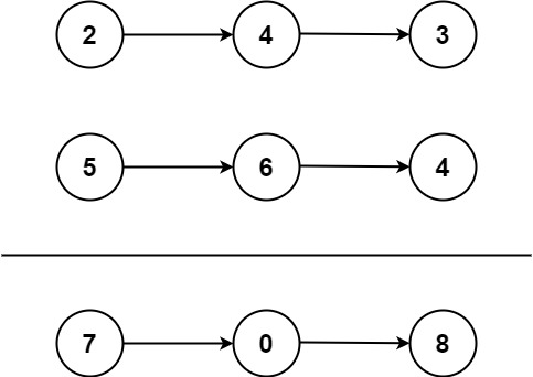 LeetCode--2.两数相加