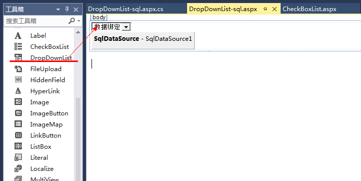 .net数据源控件绑定mysql_理解asp.net中DropDownList编辑数据源，绑定数据库数据。...