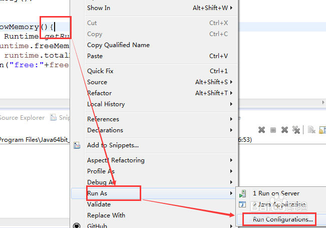 eclipse jvm内存如何设置