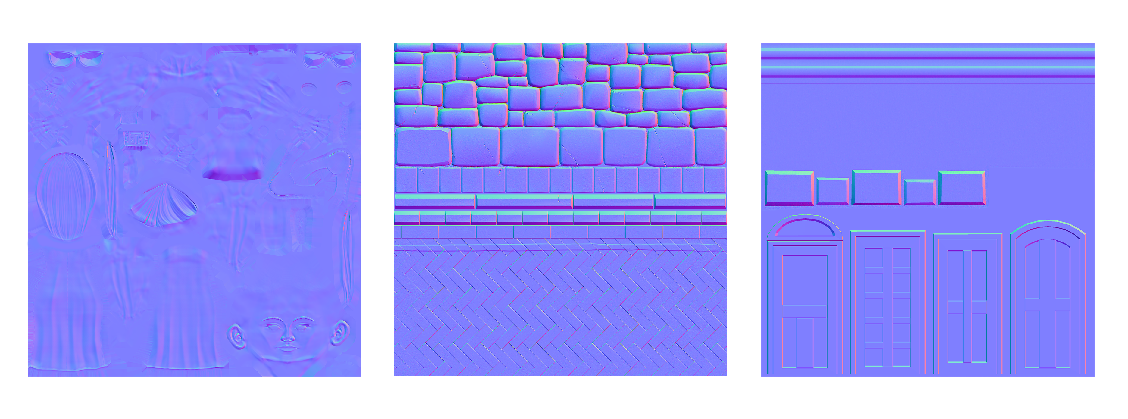 凹凸贴图bump maps)