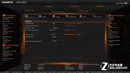 技嘉z97 服务器系统,BIOS界面再升级：Startup导航简单好用_技嘉 G1.Sniper Z97_主板评测-中关村在线...