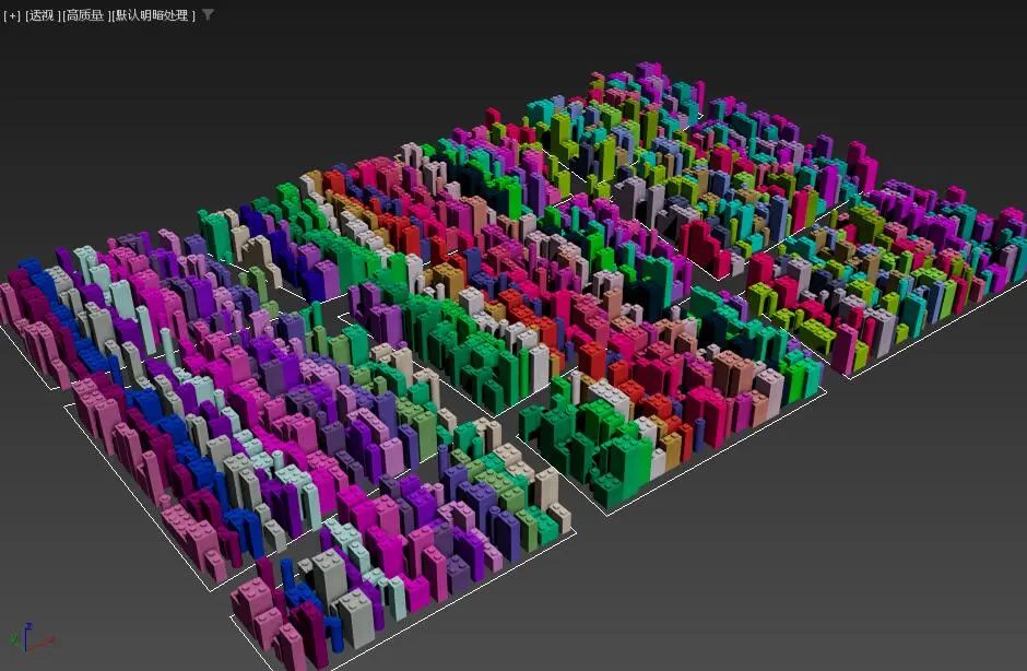 3DMAX乐高建筑生成器插件LegoBuilding使用方法详解