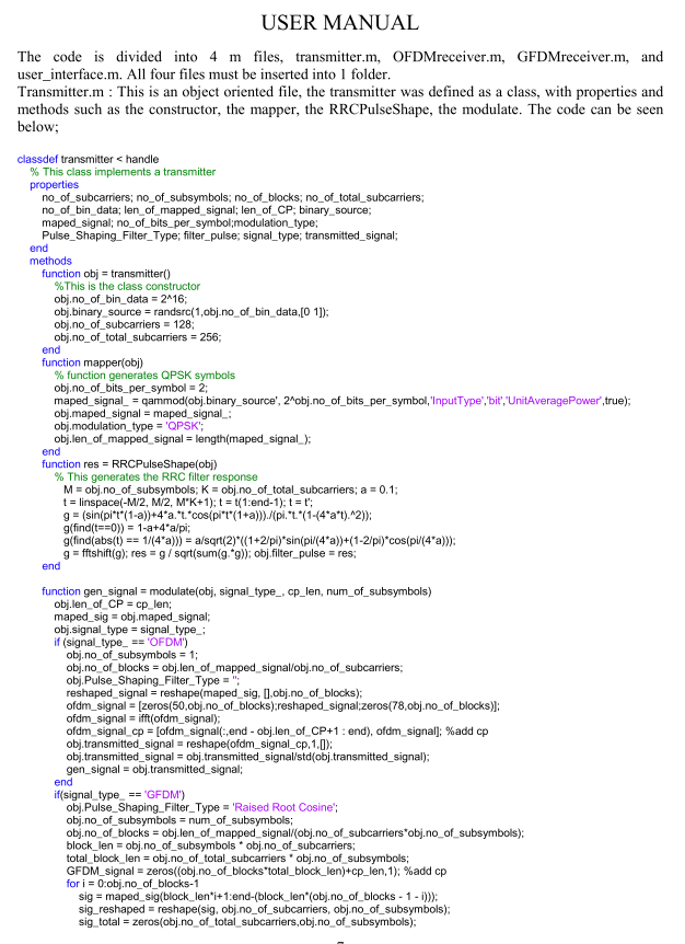 【频分复用】5G中OFDM和GFDM的比较（频谱效率、误码率、星座图、复杂度）【附MATLAB代码及报告】