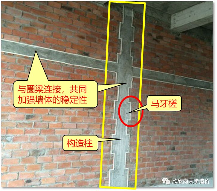 中如何構造有參和無慘帶你認識構造柱和抱框柱