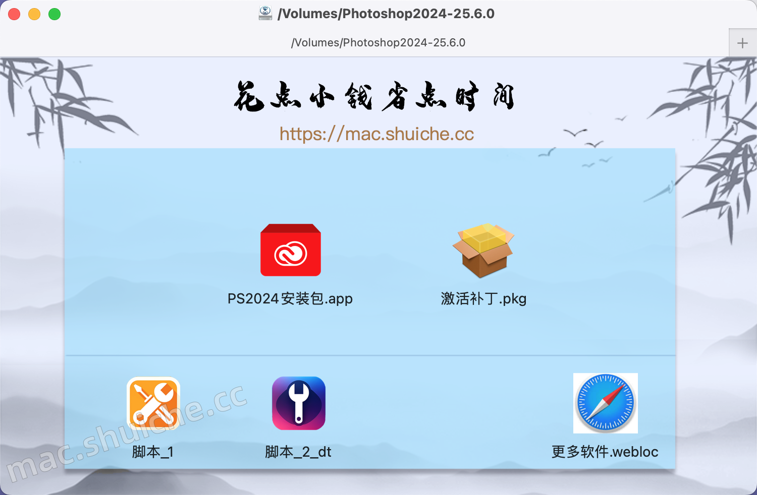 【Mac】Photoshop 2024 for mac最新安装教程