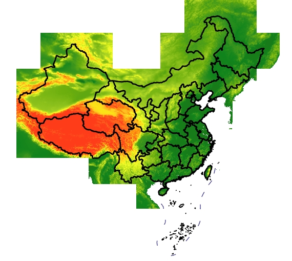 哥白尼DEM全国一张图