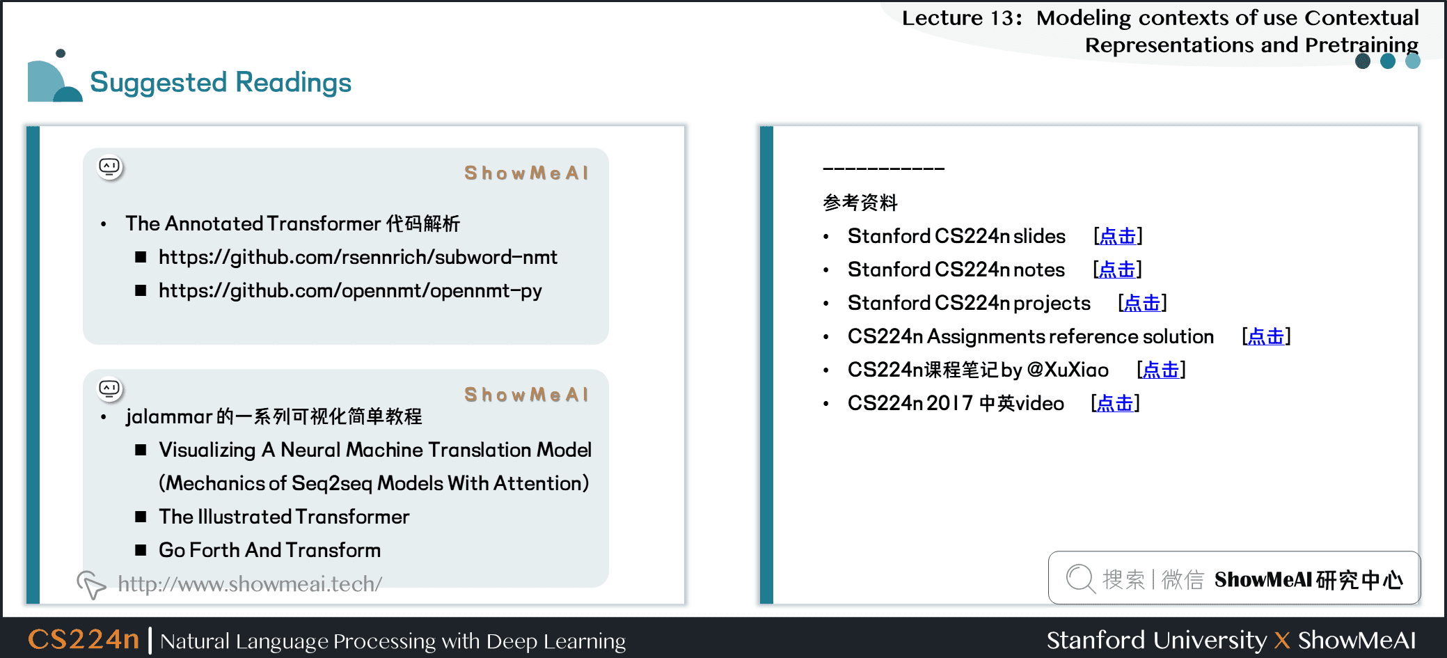 Transformer与BERT推荐资料阅读