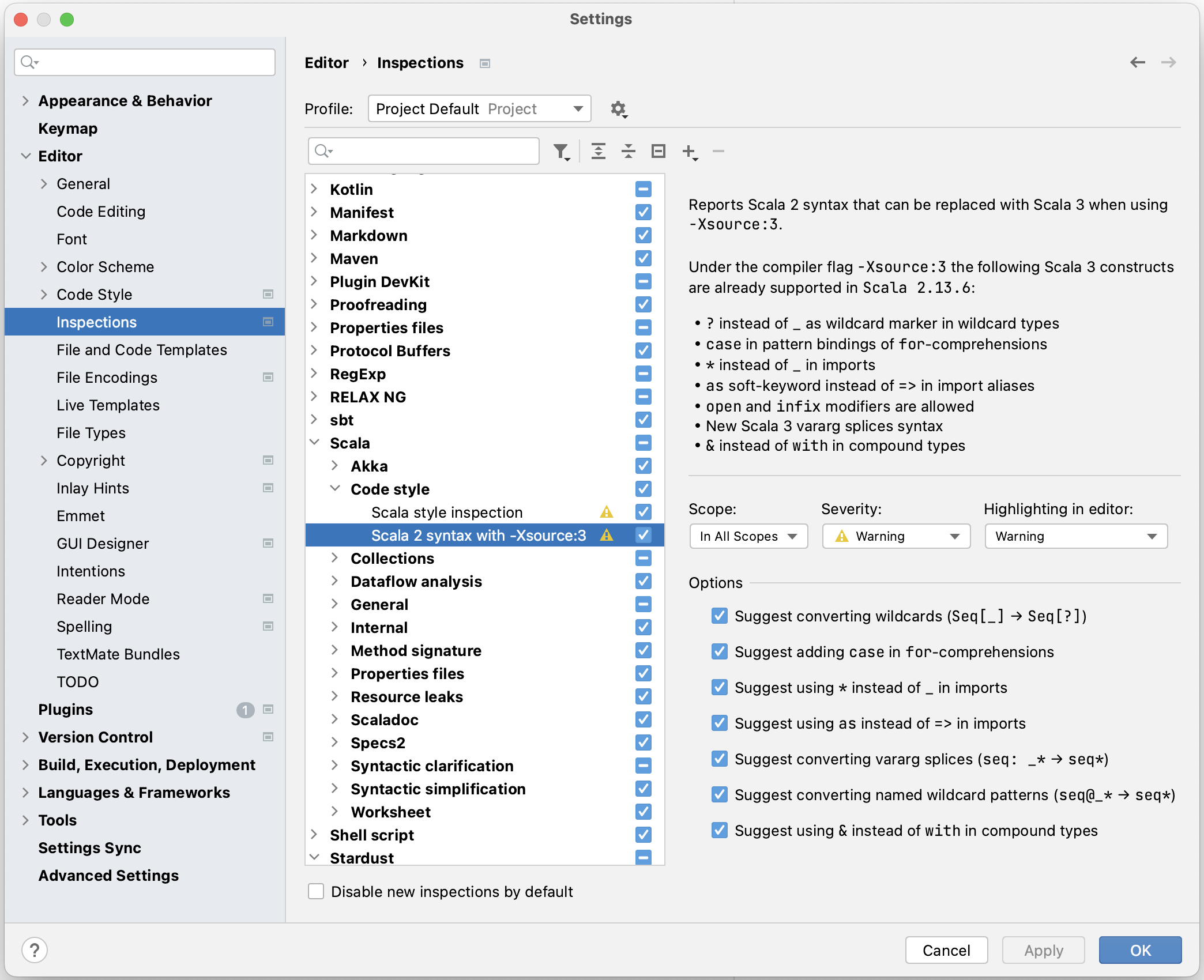 【使用者手册】手动改善IntelliJ IDEA和Scala插件性能