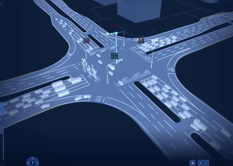 数字孪生智慧交通建设可视化三维全景建模模型场景概念优势