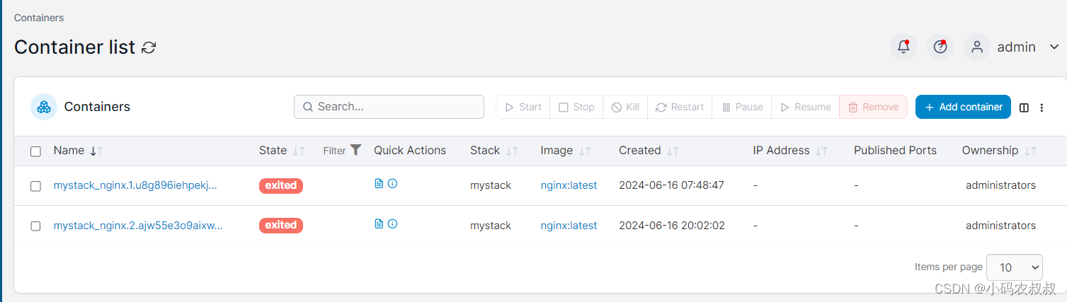 【云原生】Docker可视化工具Portainer使用详解_容器_29