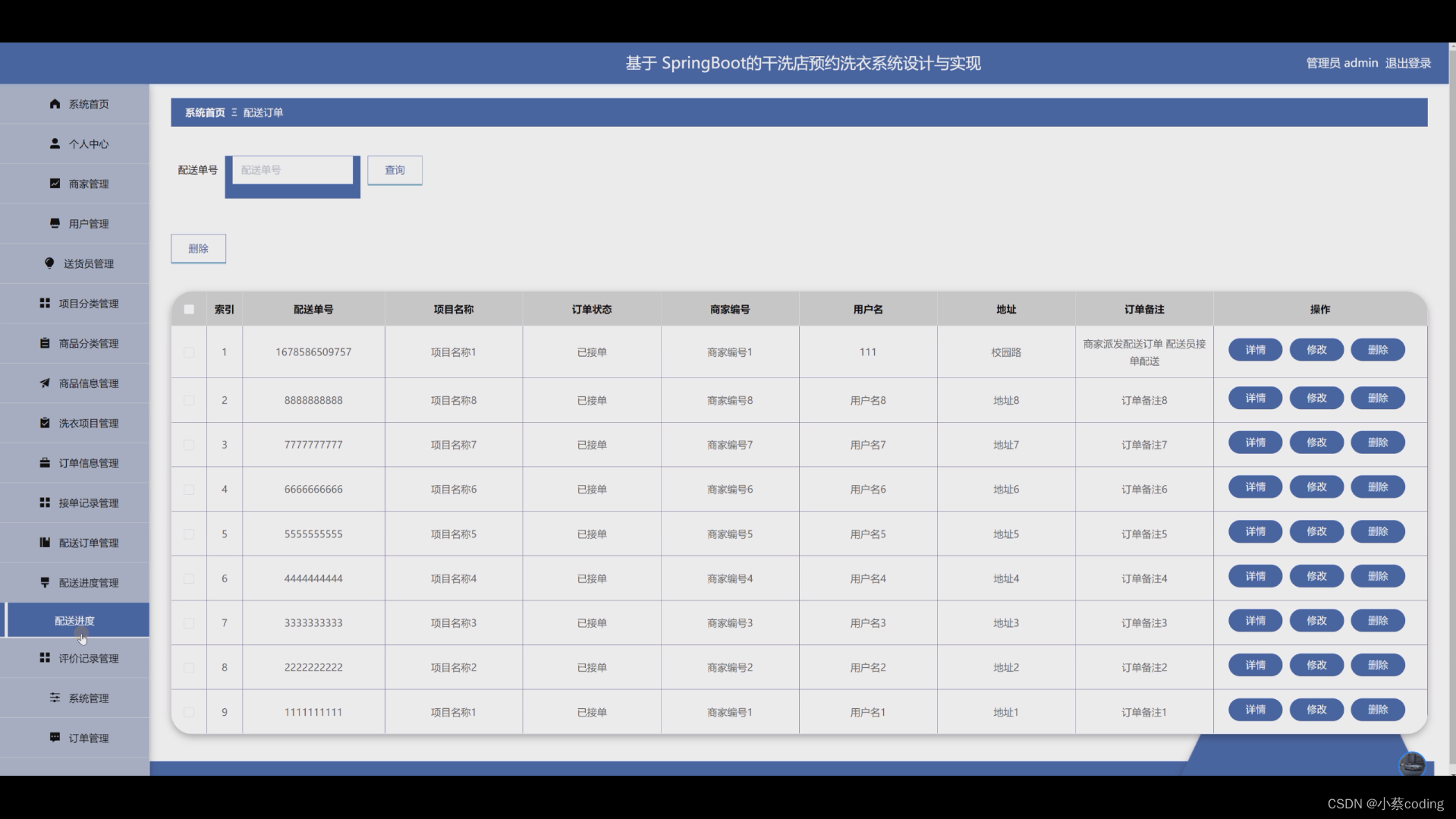 基于SpringBoot+Vue的干洗店预约洗衣系统的详细设计和实现(源码+lw+部署文档+讲解等)_spring boot_04