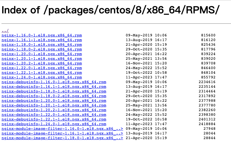 opencloudos安装nginx新版本