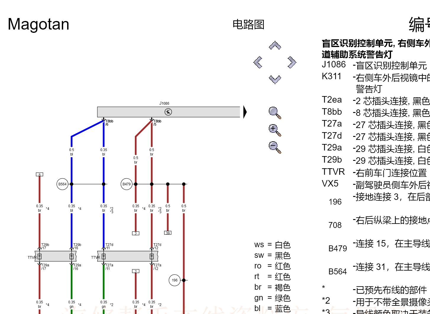 大众夏朗 UP 甲壳虫 蔚揽 途观 蔚然 桑塔纳 途安 途岳 途昂 途铠维修手册电路图资料