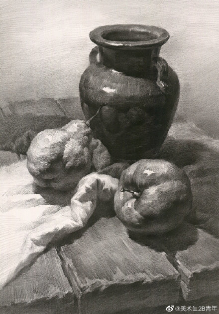 素描罐子不知道怎么画？美术集把绘画秘籍都整理好了！速领！