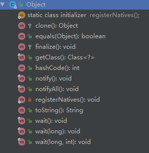 java包的概念，java.lang.object源碼_第三篇：java.lang.Object 類源碼分析