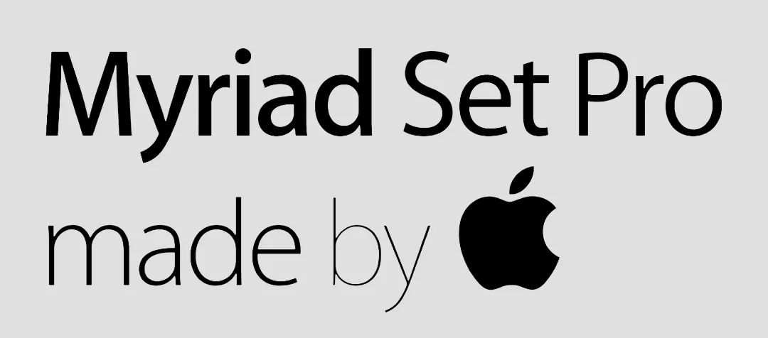 lucida grande从apple garamond 转变到myriad set由于个人计算机的